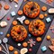 50 Pcs Thanksgiving Mini Resin Pumpkins - Tiny Miniature Faux Pumpkins for Crafts & DIY - Small Fall Vase and Bowl Fillers for Autumn Home Decor, Thanksgiving Table Scatters, and Party Favors